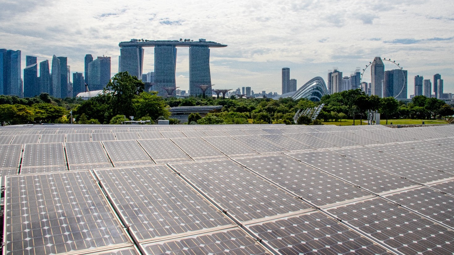 Singapore city in a garden